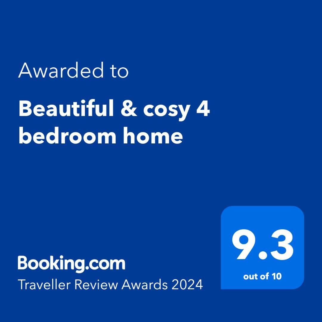 Beautiful & Cosy 4 Bedroom Holiday home